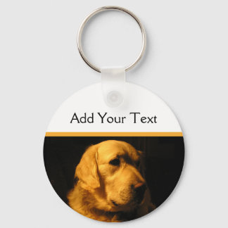 Golden Retriever Portrait Sleutelhanger
