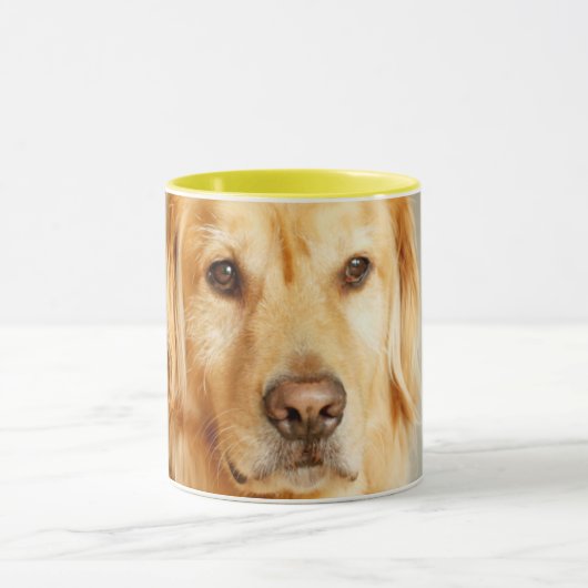Golden Retriever Portret Mok (Midden)