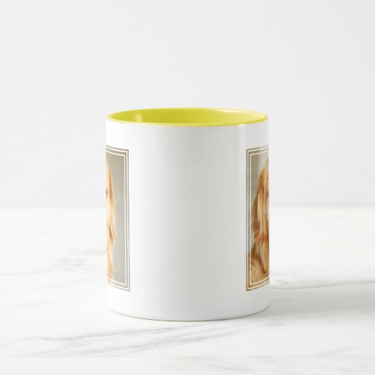 Golden Retriever Portret Mok (Midden)