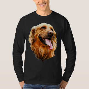 Golden Retriever Portret T-shirt