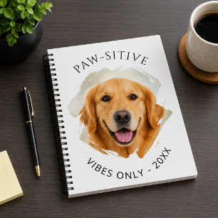 Golden Retriever positieve vibes foto 2027 Planner