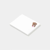 Golden Retriever Post-it Note Pad (Schuin)