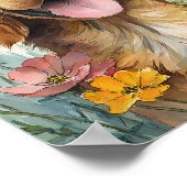 Golden Retriever Poster - Schattigee Golden Retrie (Hoek)