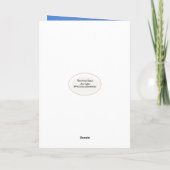 Golden Retriever pour 95e carte d'anniversaire (Dos)