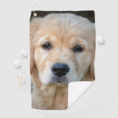 Golden Retriever Puppy Golfhanddoek (Insitu)