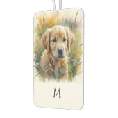 Golden Retriever Puppy Luchtverfrisser (Links)