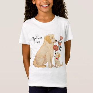 Golden Retriever Puppy Moederdag T-shirt
