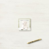 Golden Retriever Puppy op Couch Post-it® Notes (Op bureau)