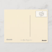 Golden Retriever Puppy Painting - Originele Dog Ar Briefkaart (Achterkant)