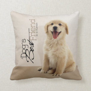 Golden Retriever Puppy Pillow Kussen