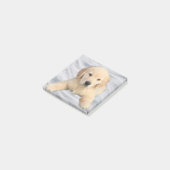 Golden Retriever Puppy Post It Notes (Schuin)