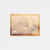 Golden Retriever Puppy Post-it® Notes (Voorkant)