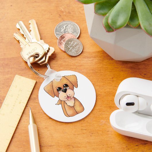 Golden Retriever Puppy Sleutelhanger