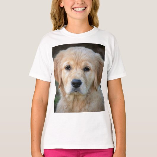 Golden Retriever Puppy T-shirt (Voorkant)