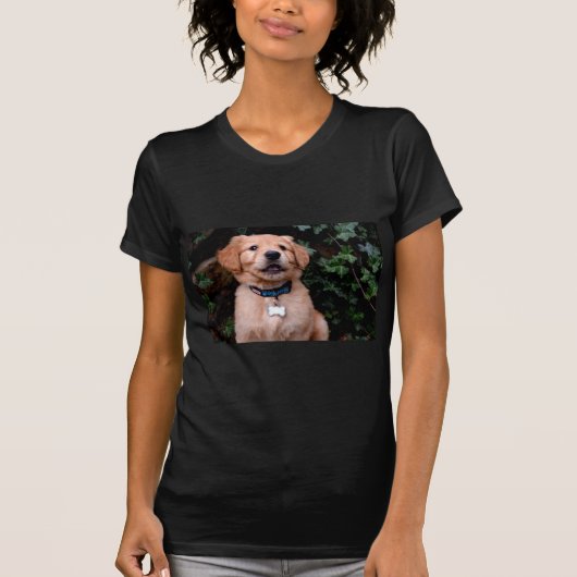 Golden Retriever Puppy T-shirt (Voorkant)
