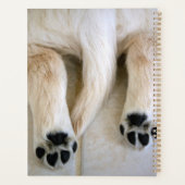 Golden Retriever Puppy Toes Planner (Achterkant)