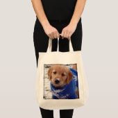 Golden Retriever Puppy Tote Bag (Voorkant (product))