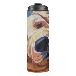 Golden Retriever Puppy Tumbler Thermosbeker