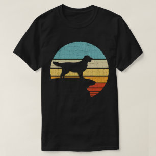 Golden Retriever Retro  60s 70s Hondeneigenaar T-shirt