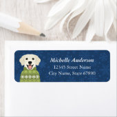Golden Retriever Return Address Labels (Insitu)