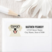 Golden Retriever Return Address Labels (Insitu)
