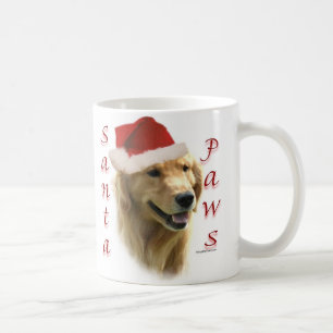 Golden Retriever Santa Paws Koffiemok