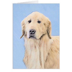 Golden Retriever schilderen - Kute Original Dog Ar