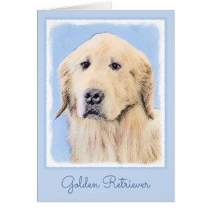 Golden Retriever schilderen - Kute Original Dog Ar