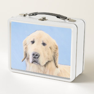 Golden Retriever schilderen - Kute Original Dog Ar