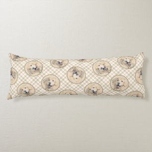 Golden Retriever schilderij Schattigee originele h Lichaamskussen