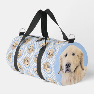Golden Retriever schilderij Schattigee originele h Plunjezak