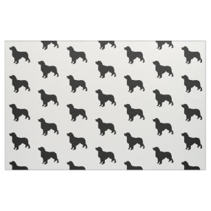 Golden Retriever Silhouette Love Dogs Stof