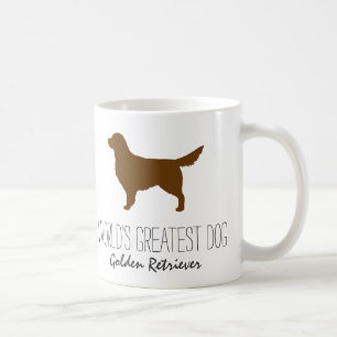 Golden Retriever Silhouette - 's Werelds grootste  Koffiemok