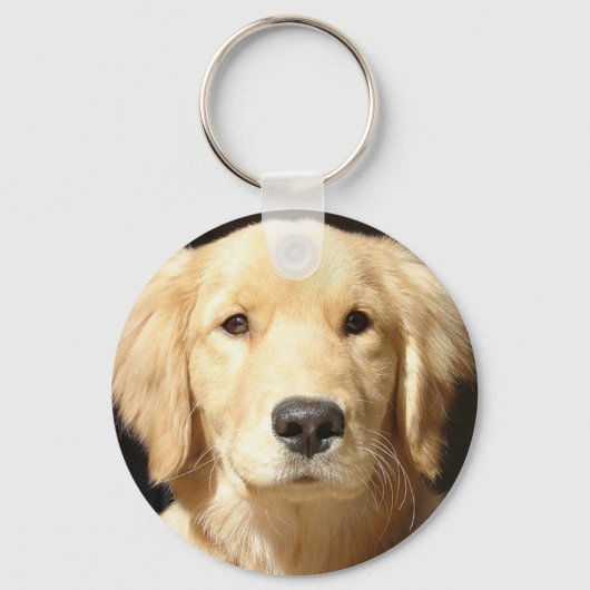 Golden Retriever Sleutelhanger (Voorkant)