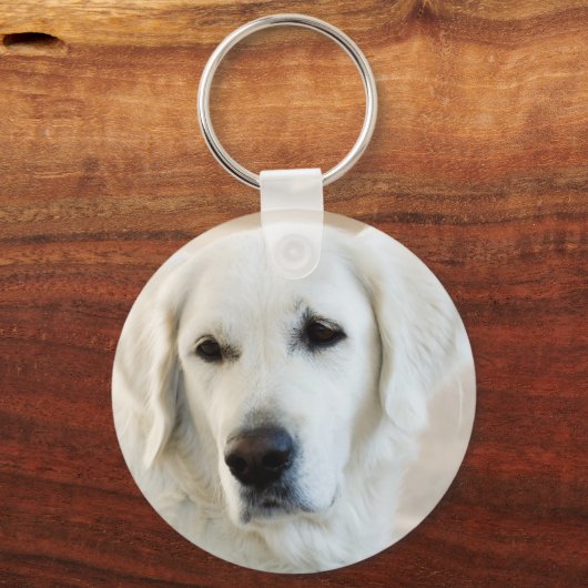 Golden Retriever Sleutelhanger (Voorkant)
