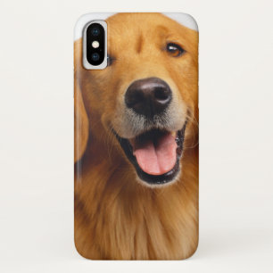 Golden Retriever Smile iPhone X Hoesje
