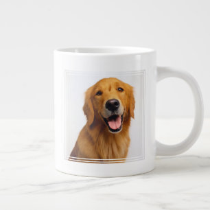 Golden Retriever Smile Extra Grote Beker