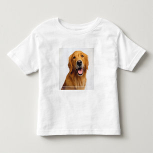 Golden Retriever Smile Kinder Shirts
