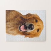 Golden Retriever Smile Legpuzzel (Horizontaal)