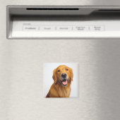 Golden Retriever Smile Magneet (Insitu (Vaatwasser))