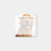 Golden Retriever Smile Post-it® Notes (Voorkant)