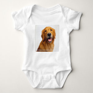Golden Retriever Smile Romper
