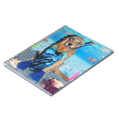 Golden Retriever Snorkeler Notitieboek (Linkerzijde)