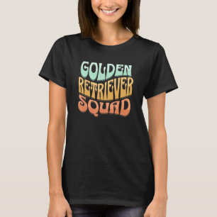 Golden Retriever Squad Golden Hondenras T-shirt