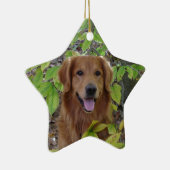 GOLDEN RETRIEVER STAR ORNAMENT (Rechts)