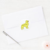 Golden Retriever Sticker Goed Als Goud (Envelop)