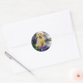 Golden Retriever Sticker Hydrangia (Envelop)