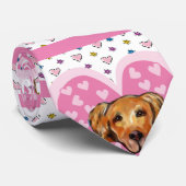 Golden Retriever Stropdas (Opgerold)