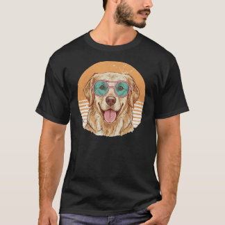 Golden retriever t-shirt