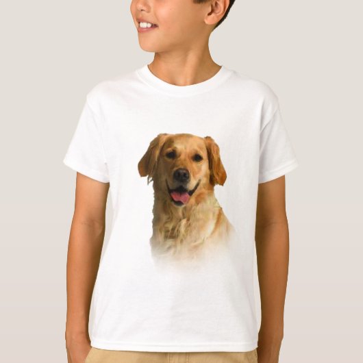 Golden Retriever T-shirt (Voorkant)